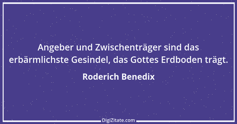 Zitat von Roderich Benedix 2