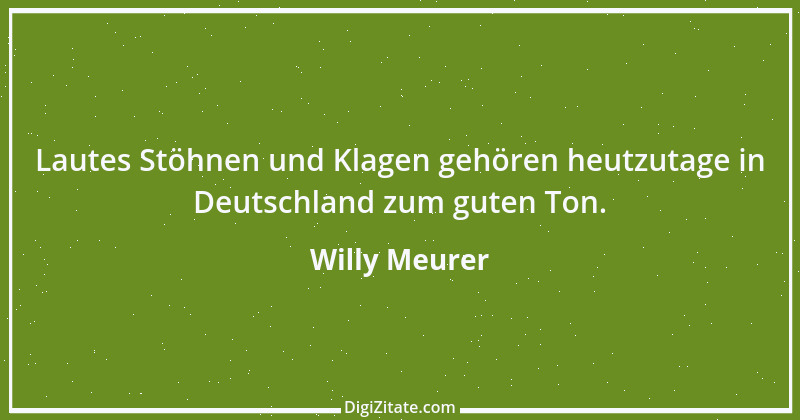 Zitat von Willy Meurer 241