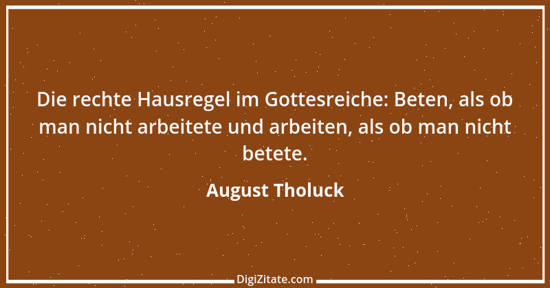 Zitat von August Tholuck 1