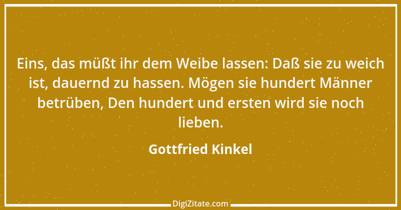 Zitat von Gottfried Kinkel 11