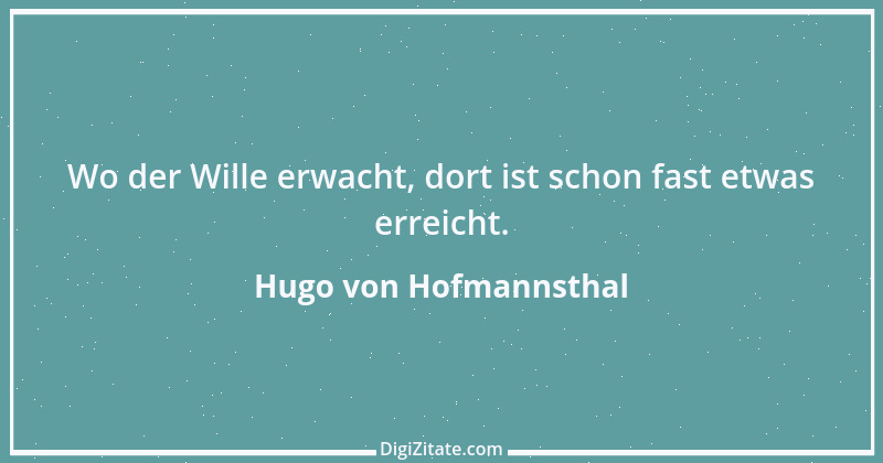 Zitat von Hugo von Hofmannsthal 80