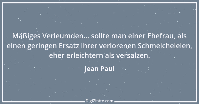 Zitat von Jean Paul 1086