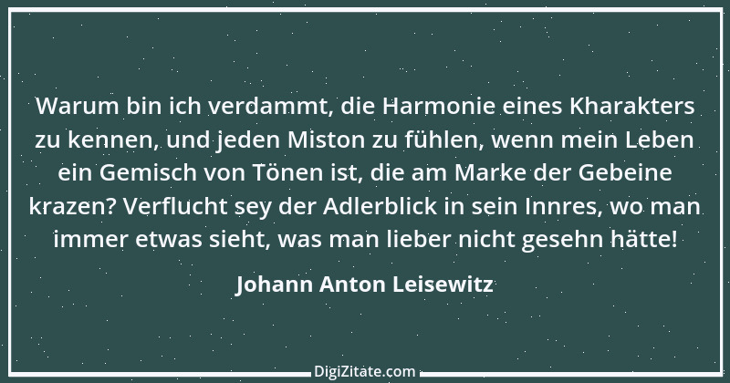 Zitat von Johann Anton Leisewitz 4