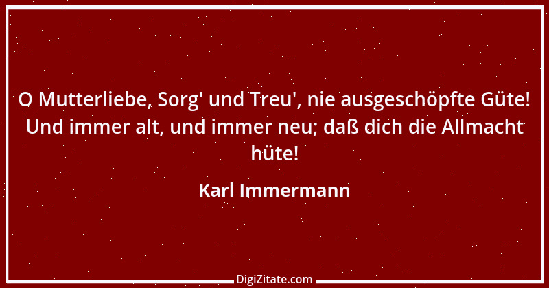 Zitat von Karl Immermann 7