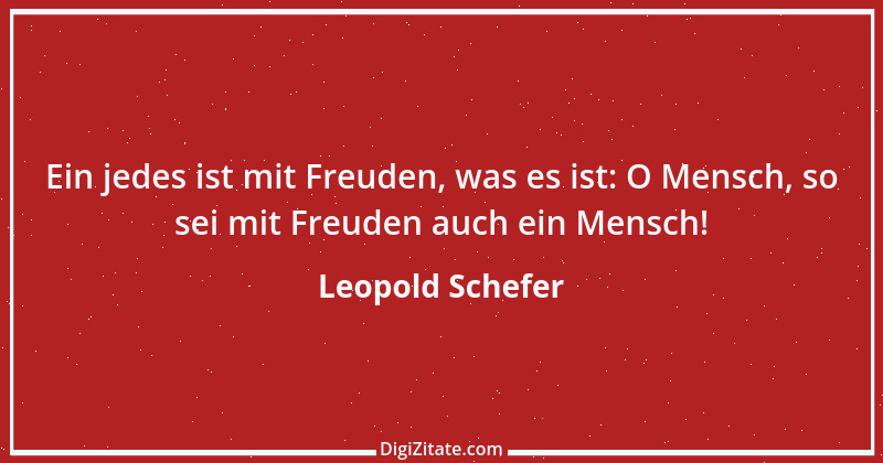 Zitat von Leopold Schefer 51