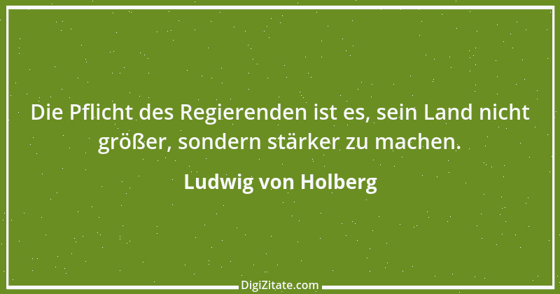 Zitat von Ludwig von Holberg 1