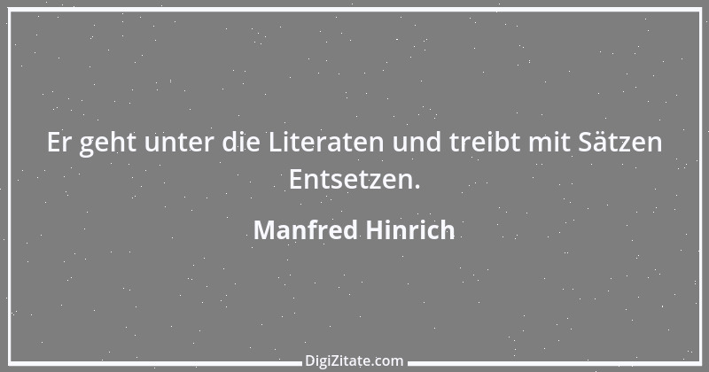 Zitat von Manfred Hinrich 3115