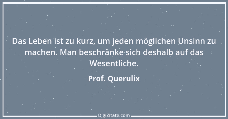 Zitat von Prof. Querulix 233