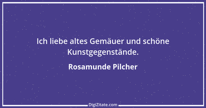 Zitat von Rosamunde Pilcher 2