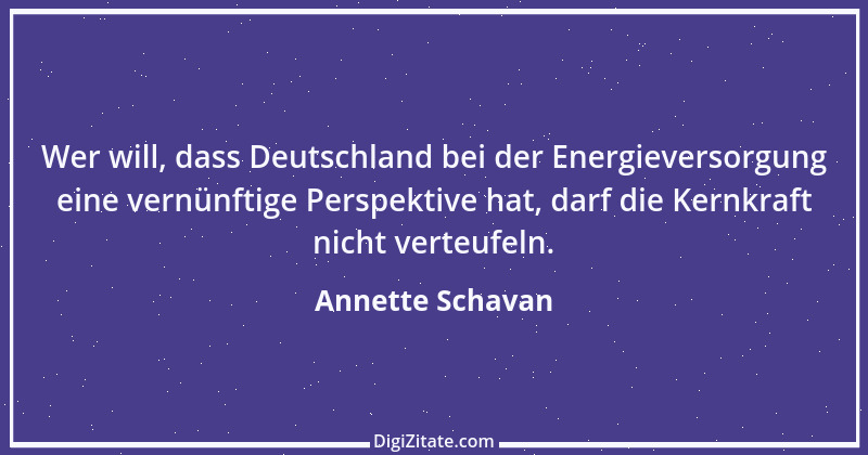 Zitat von Annette Schavan 3