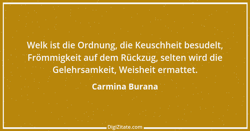 Zitat von Carmina Burana 7