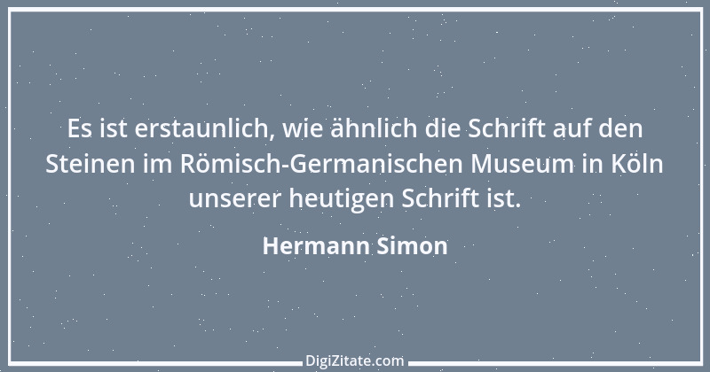 Zitat von Hermann Simon 18