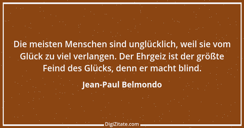 Zitat von Jean-Paul Belmondo 7