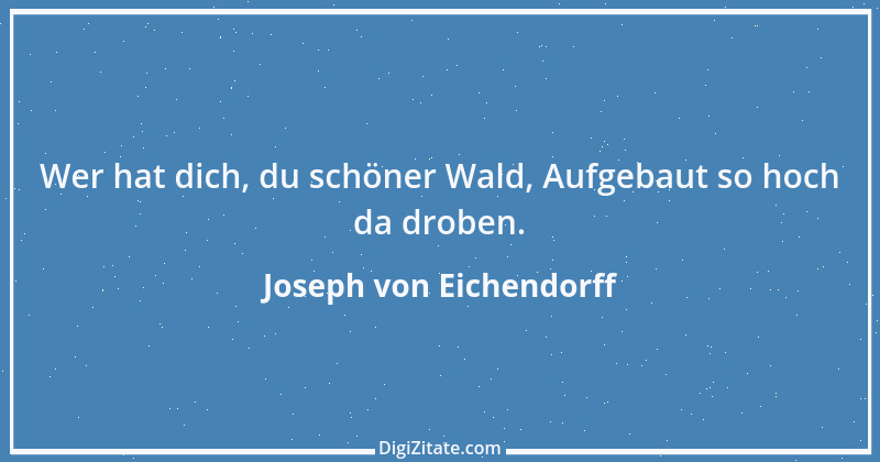 Zitat von Joseph von Eichendorff 37