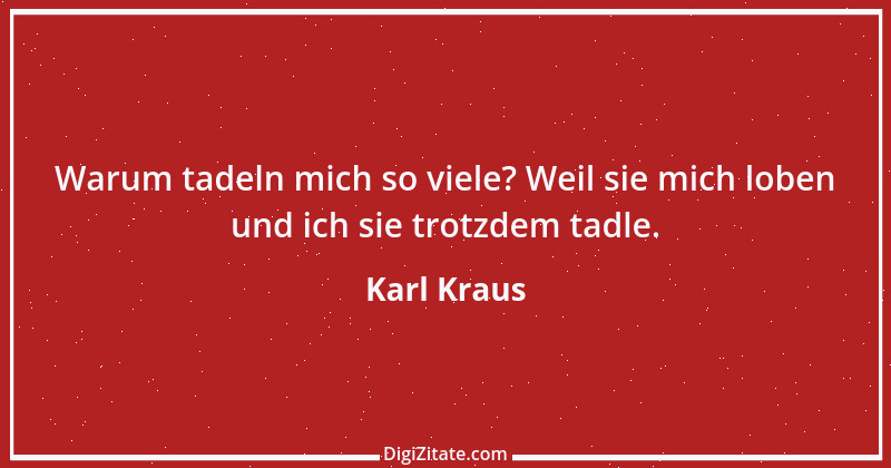 Zitat von Karl Kraus 701