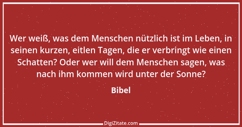 Zitat von Bibel 1978