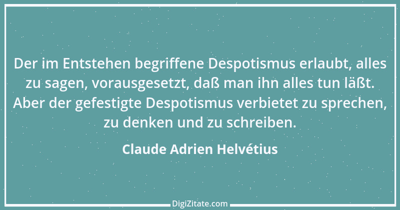 Zitat von Claude Adrien Helvétius 13