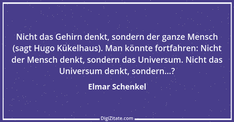 Zitat von Elmar Schenkel 156