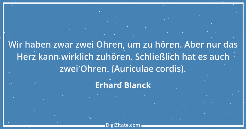 Zitat von Erhard Blanck 1498