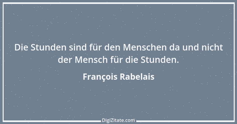 Zitat von François Rabelais 20