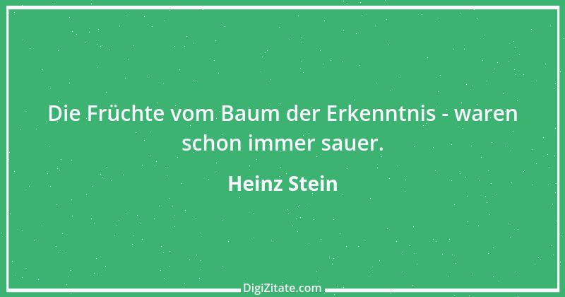 Zitat von Heinz Stein 22