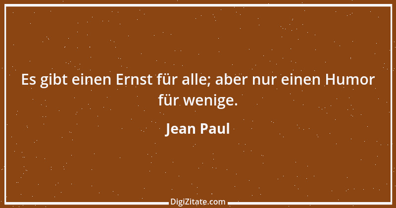 Zitat von Jean Paul 1088