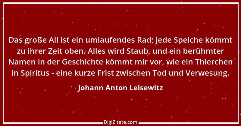 Zitat von Johann Anton Leisewitz 6