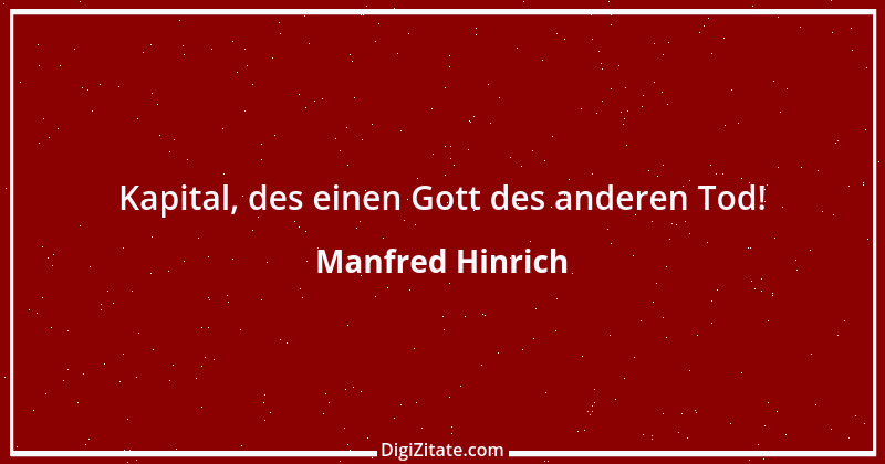 Zitat von Manfred Hinrich 1117