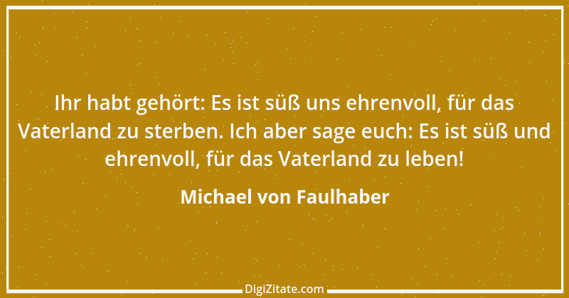 Zitat von Michael von Faulhaber 4