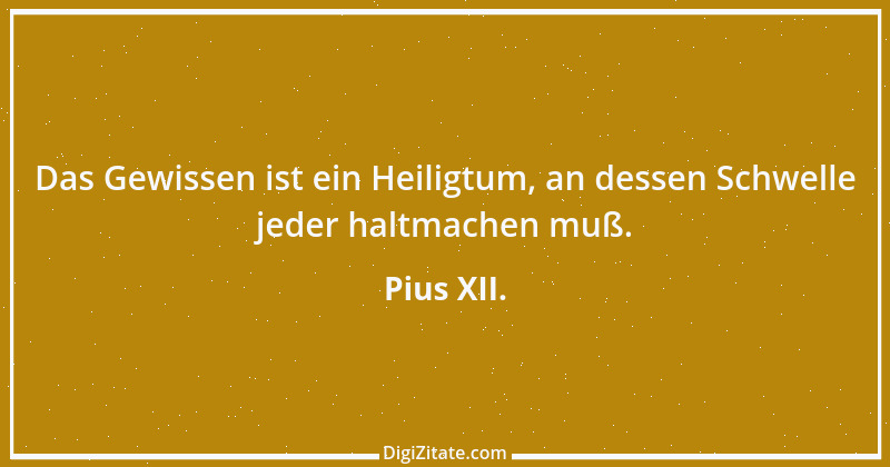 Zitat von Pius XII. 2