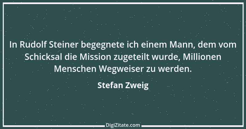 Zitat von Stefan Zweig 105