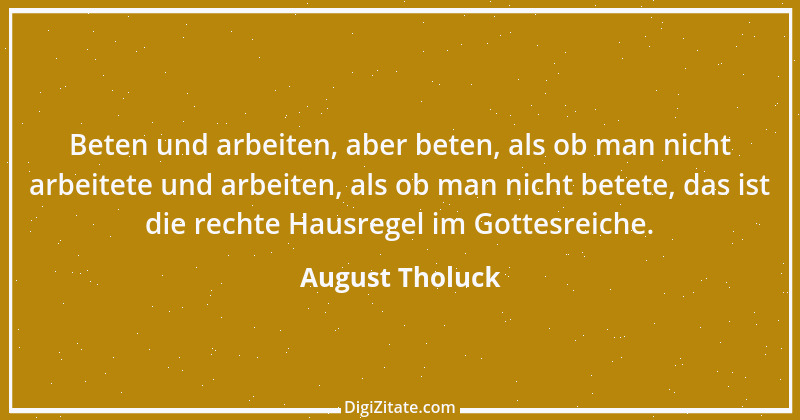 Zitat von August Tholuck 4