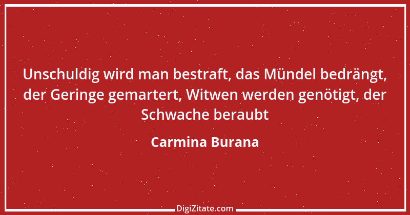 Zitat von Carmina Burana 9