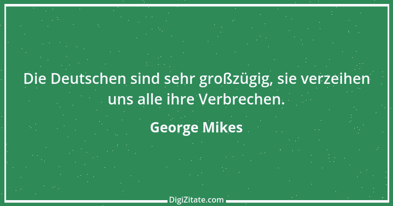 Zitat von George Mikes 14