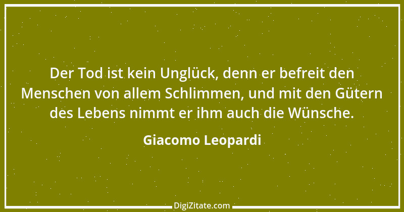 Zitat von Giacomo Leopardi 105