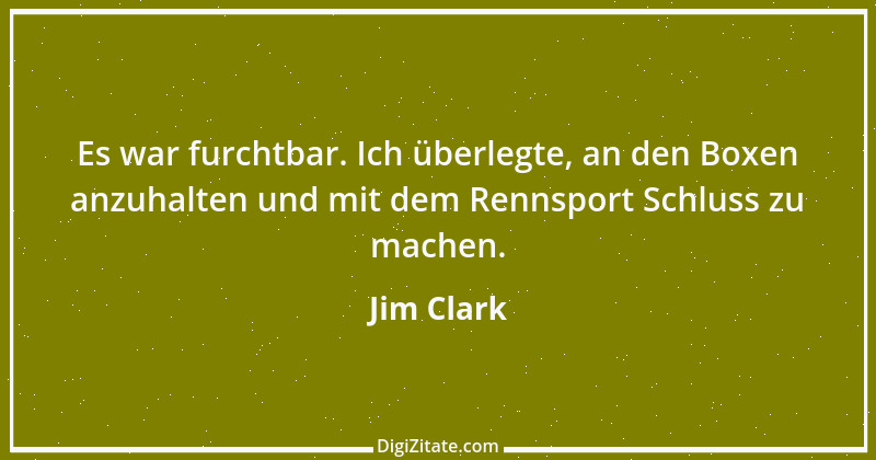 Zitat von Jim Clark 1