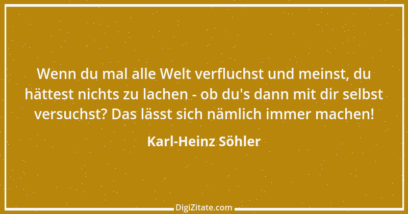 Zitat von Karl-Heinz Söhler 18