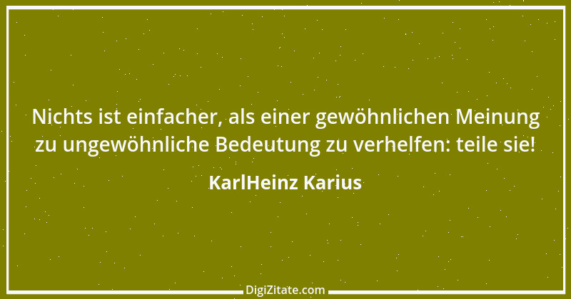 Zitat von KarlHeinz Karius 869