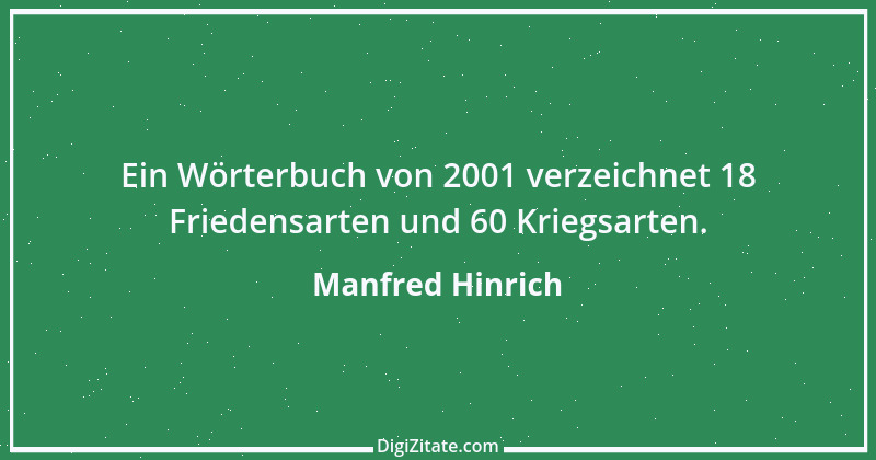 Zitat von Manfred Hinrich 118