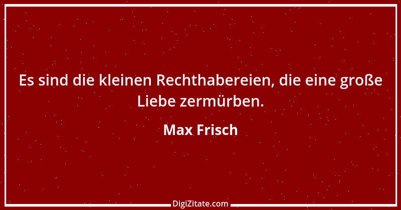 Zitat von Max Frisch 7