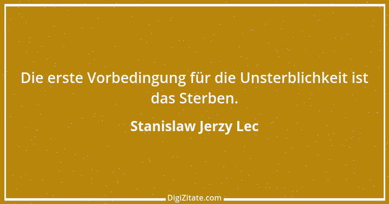 Zitat von Stanislaw Jerzy Lec 277