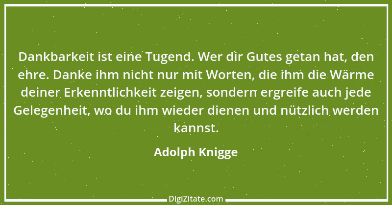 Zitat von Adolph Knigge 2