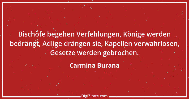 Zitat von Carmina Burana 10