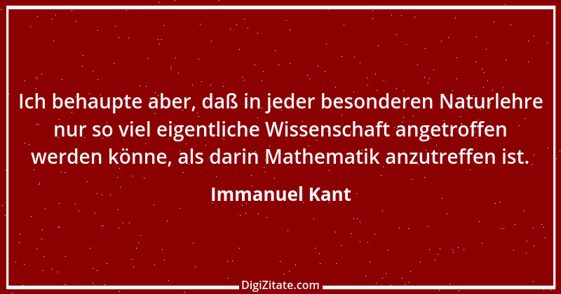 Zitat von Immanuel Kant 436