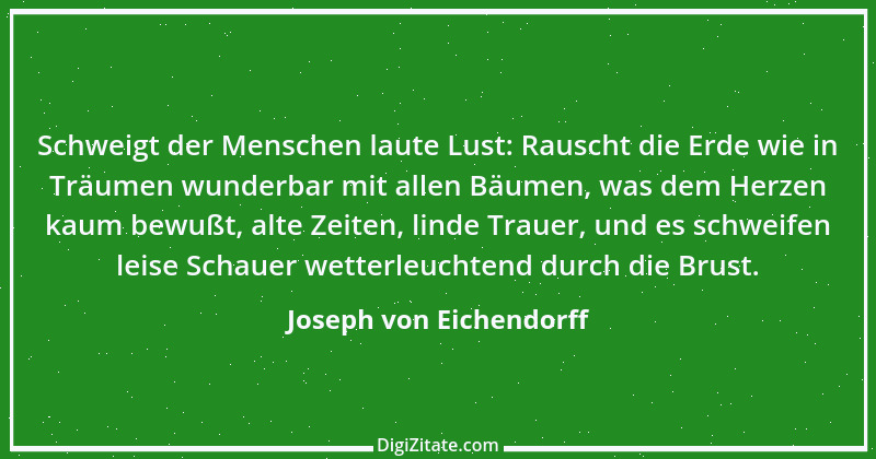 Zitat von Joseph von Eichendorff 40