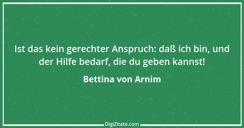 Zitat von Bettina von Arnim 3