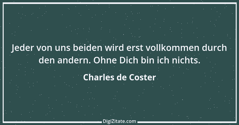 Zitat von Charles de Coster 2