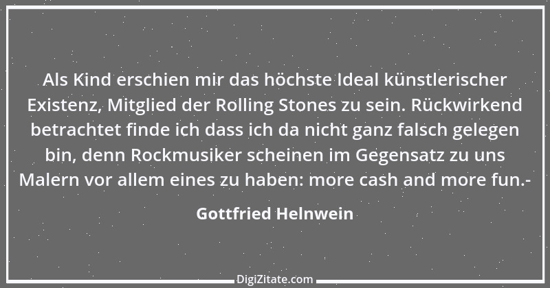 Zitat von Gottfried Helnwein 1