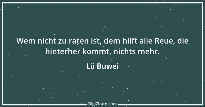 Zitat von Lü Buwei 74