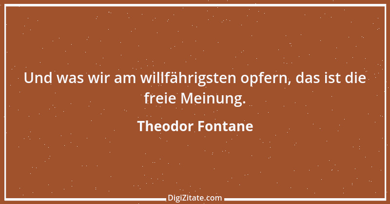 Zitat von Theodor Fontane 10